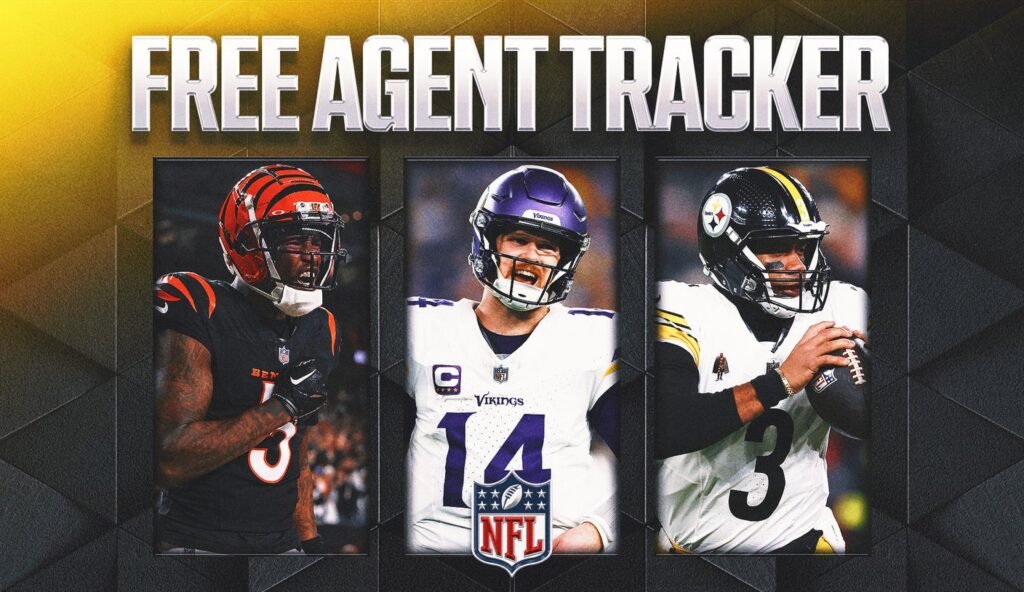 2025 NFL free agency tracker: Raiders make AJ Cole NFL’s highest-paid punter