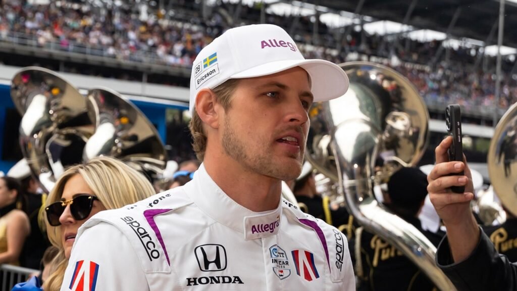Marcus Ericsson, Runner of Indy 500, after the lack of inspection of the car, fell out of the end