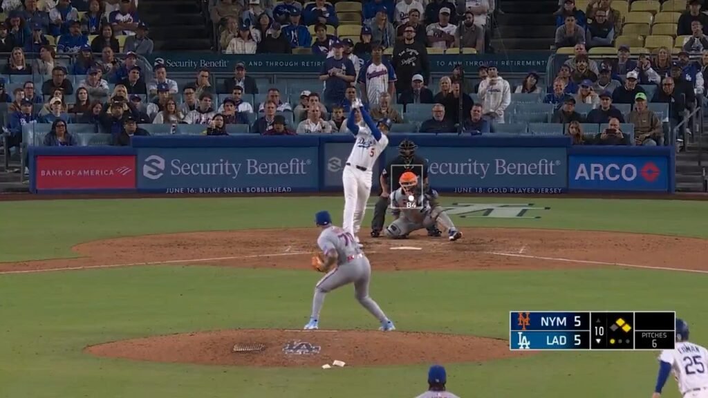 Freddie Freeman Dodgers’ Walk-Off RBI Double vs Mets